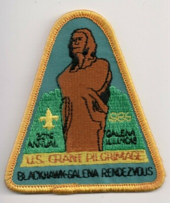 AK BSA, U.S. Grant Pilgrimage 1986, Blackhawk Area Council, Illinois IL