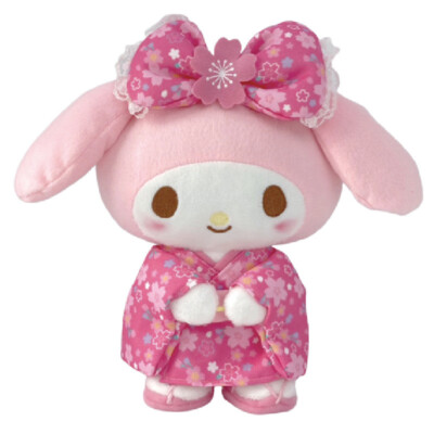 Sanrio My Melody Plush Doll Sakura Kimono S