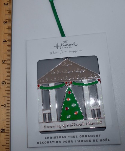 Ornamento natalizio in metallo gazebo canale marchio nuovo con carta H29 - Foto 5 di 5
