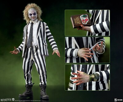Sideshow 100490 1/6 Beetlejuice Michael Keaton Collectible Action 