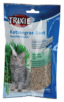 Trixie Katzengras 100g Nachfüllbeutel