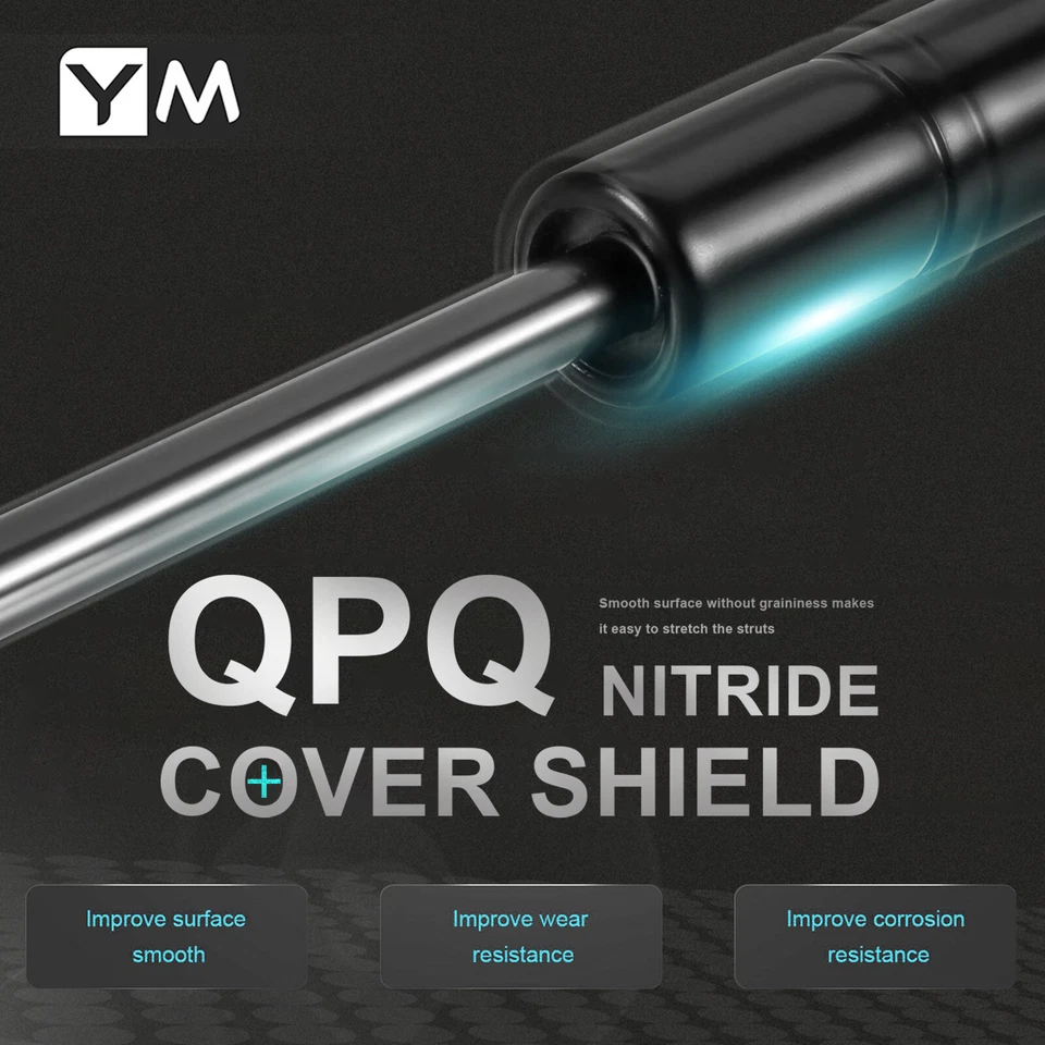 2x Fits 1998-2004 Cadillac Seville Buick Front Hood Lift Supports Struts Shocks - Изображение 4 из 4