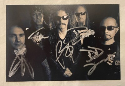 Overkill - Scorched (Amber w/Green Splatter 2LP / Signed by all 5 band members)