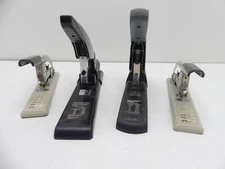 (Set of 4) Misc Heavy Duty Swingline Staplers, See Description for Details