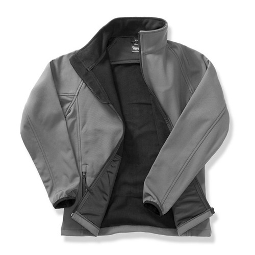 Chaqueta de invierno Result Core para damas lisa con micro lana forrada con cremallera a través de carcasa suave - Imagen 15 de 28
