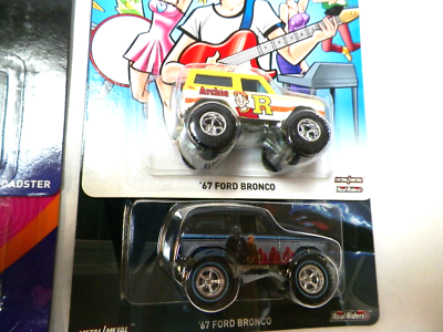 Hot Wheels Premium- '67 Ford Bronco Lot of 4 | eBay