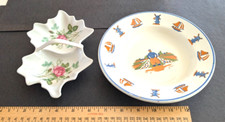 2 German Candy Bowls (1 is Mitterteich Bavaria)