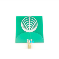 UWB ultra wideband antenna pulse antenna wreath antenna 2.4-10.5GHz 10W SMA New