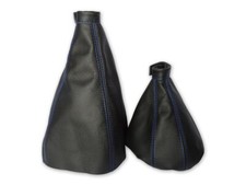 Schaltsack Handbremsabdeckung Fur Alfa Romeo GTV Spider FL Leder Naht Blau