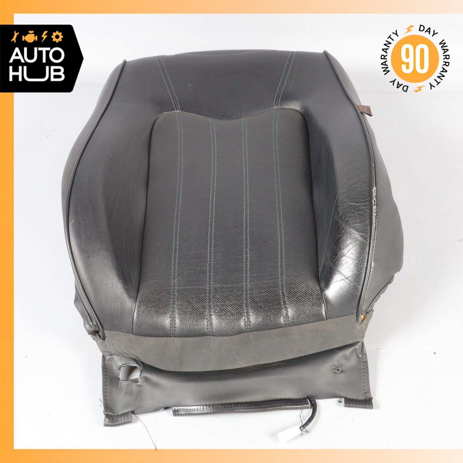 03-08 Maserati Quattroporte M139 Front Left Side Top Upper Seat Cushion OEM