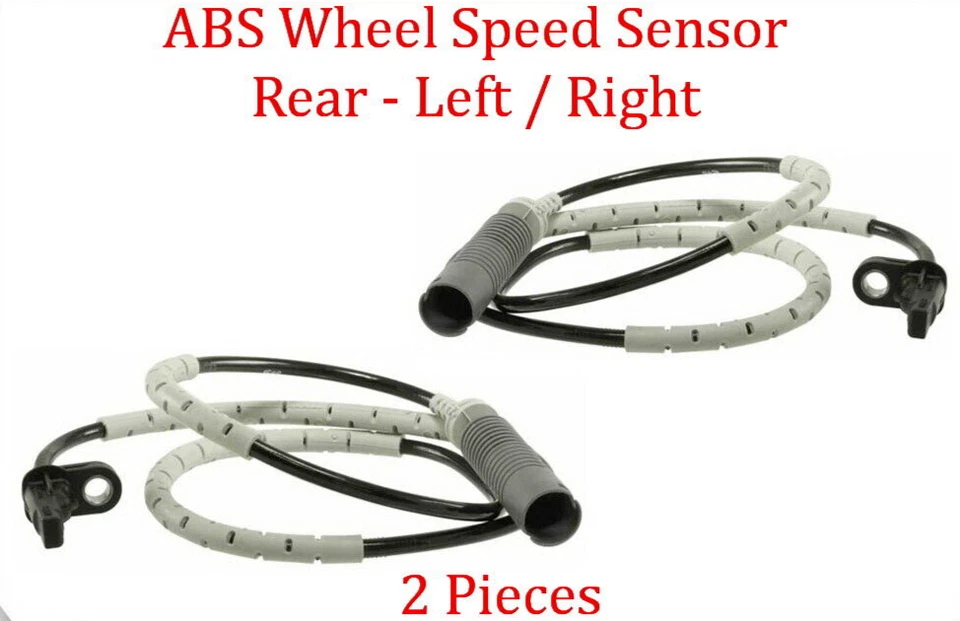 4 x Sensor de velocidad de rueda ABS delantero - trasero L/R se adapta a: 135I 328I 330I 335D 335I 335IS Foto 2 de 3