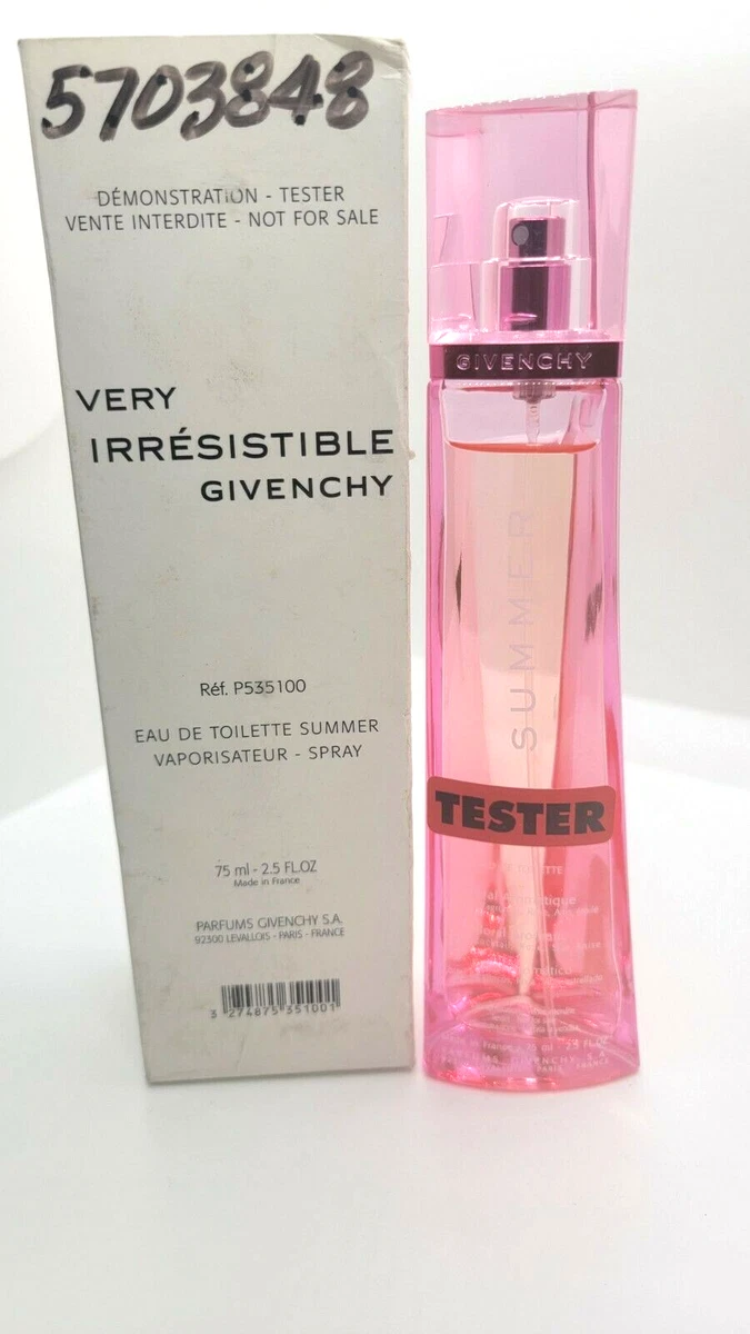 Givenchy VERY IRRESISTIBLE SUMMER 2.5 oz 75 ml Women Perfume EDT Spy NEW AS PIC