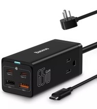 Baseus PowerCombo 65W - Portable Power Strip ...