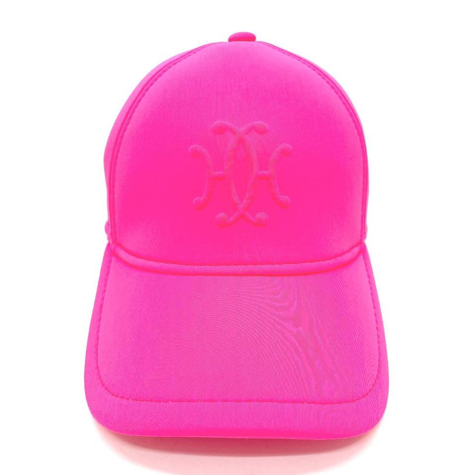 Hermès Lift Atlantic Cap – Rose Fluo Casquette Baseball Hat Size M