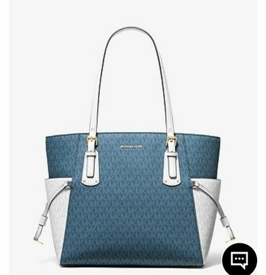 voyager small logo tote bag