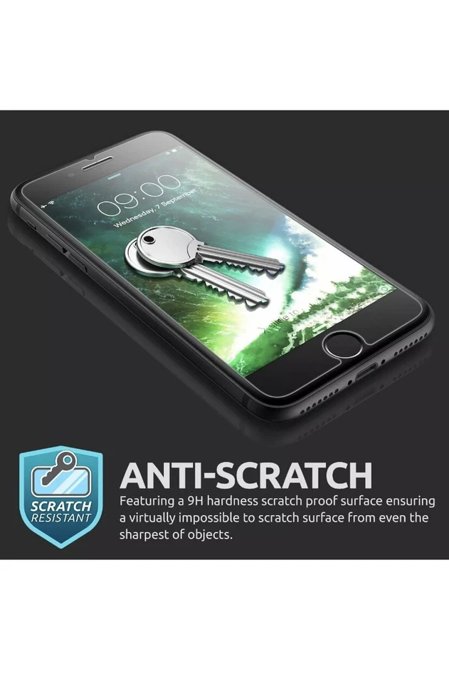 Apple iPhone glass screen protector iphone 7 Plus Pack Of (2) - Image 3 of 4