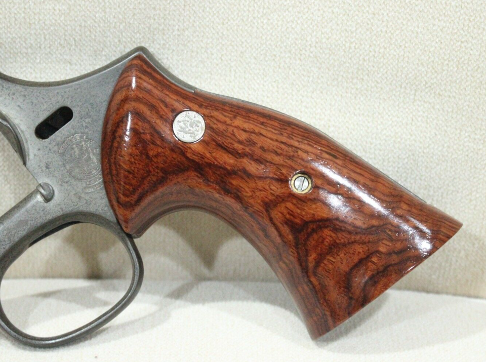 NICE TARGET GRIPS FOR S&W K, L FRAME 686 66 SQUARE BUTT ROSE WOOD ...