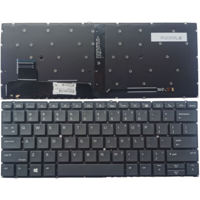 Laptop US keyboard New for HP Elitebook x360 830 G5 830 G6 (only