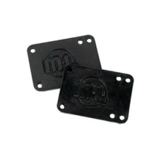 POWELL MINI LOGO RISERS Skateboard Shock Pads Rubber