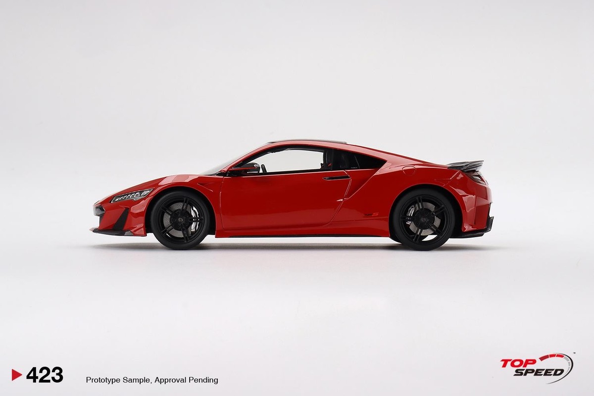 Honda NSX Type S 2022 130R Curva Red 1 18 TSM TS0423 for sale