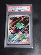 Pokémon card Bulbasaur  stamped - box topper Mega evolution 133/132 Eng - PSA 9