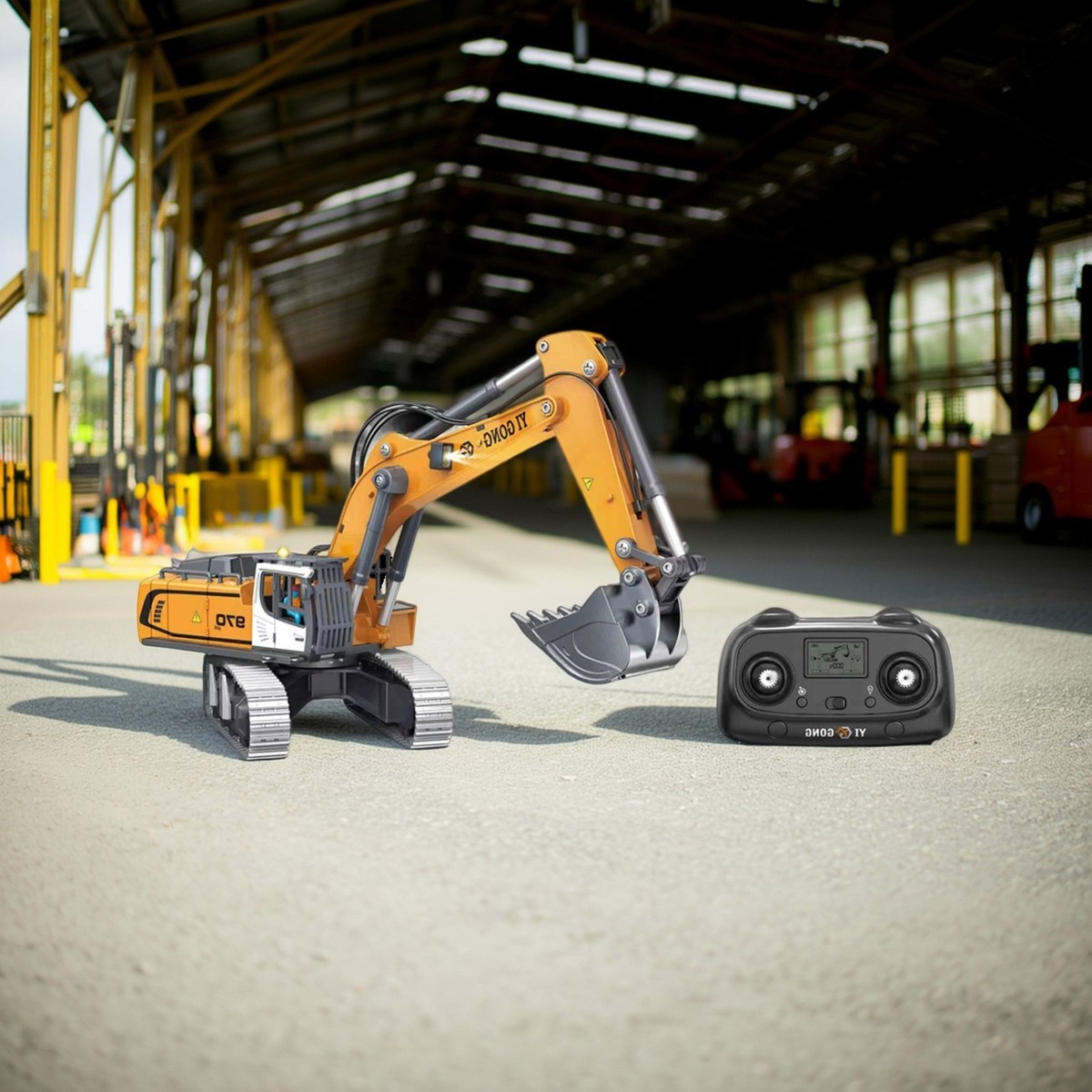 1/50 970 rc excavator ラジコン ショベルカー Amazon.com: TOUCAN RC HOBBY 1/50 RC Excavator K970