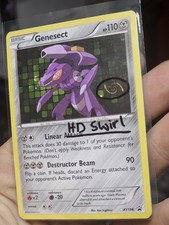 Pokémon TCG Genesect XY196 Black Star Promo Cosmos Holo W/HD Galaxy Swirl LP on eBay