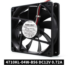1PCS NMB-MAT 4710KL-04W-B56 DC12V 0.72A 3-wire cooling fan 120 120 25MM