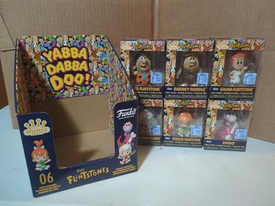 Funko Value Vinyl: The Flintstones - Fred,Barney,Wilma,Bamm Bamm, Pebbles,Dino 