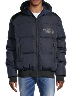 DSQUARED2 Channel-Quilt Hooded Puffer Jacket Size EU - 54