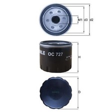 Ölfilter für Smart Forfour 453 Fortwo | 24224056