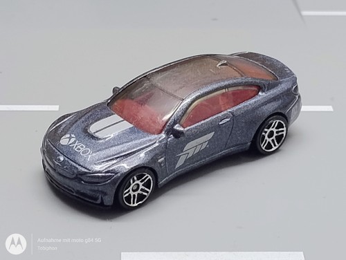 Hot Wheels 2014 BMW M4 "X-Box Forza Motorsport" anthrazitmetallic, guter Zustand