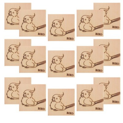 16 Pcs Papagei Kaut Holzspäne Vogelkäfig Zubehör Für Vogelkäfige