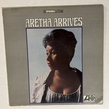 Aretha Franklin Aretha Arrives Vinyl Record SD 8150 Atlantic 1967 Soul Funk NM e