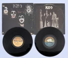Classic Rock Vinyl Records Lot KISS Self Titled Dressed To Kill VG+ Original
