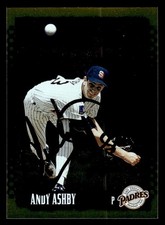 1995 Score Gold Rush Baseball #175 Andy Ashby Signed Autograph (no COA)