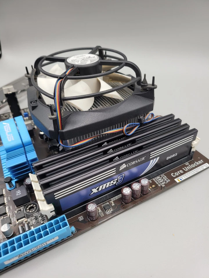 Mainboard ASUS M5A78L LE Sockel AM3+ + AMD FX-6100 + 8GB DDR3 RAM - Bild 2 von 3