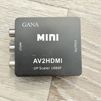 GANA 1080P Mini RCA Composite CVBS AV to HDMI Converter
