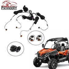 Universal Turn Signal Horn Street Legal Kit W/ Rocker Switch 4 Amber Lights UTV