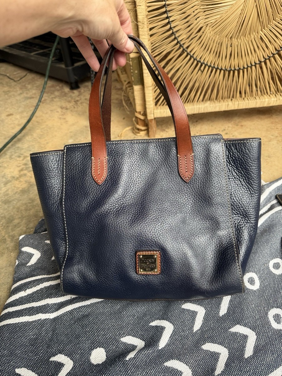 Dooney Bourke Pebble Grain Blue TOTE