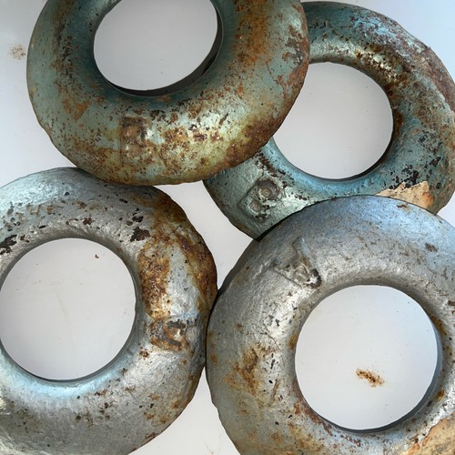 Quoits Antique Vintage Backyard Game  (Set Of 4)