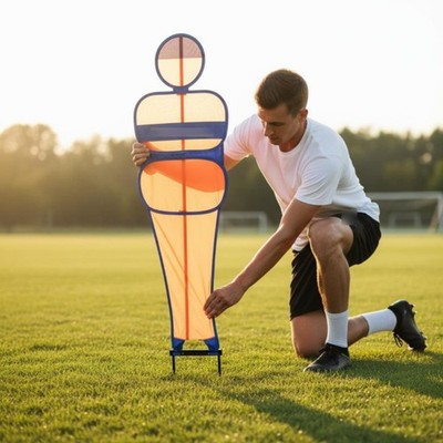 4 Pieces Foldable No-Cost Kick Wall Easy Setup the Beautiful Game Wall