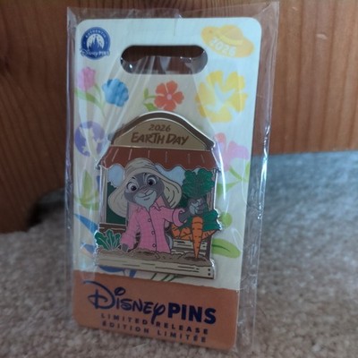 *NEU* Disney Parks 2026 Earth Day Judy Hopps Zootropolis Zootopia LR Pin Anstecker