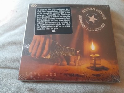 Sierra Leone's Refugee Allstars Libation CD NEW AND SEALED