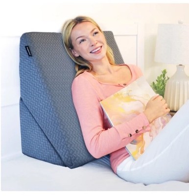 Dream Plush Adjustable Wedge Pillow with Cooling Cover   Multi-Position Sealy