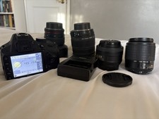 Nikon D3200 Digital SLR Camera Kit with Lenses and Accessories