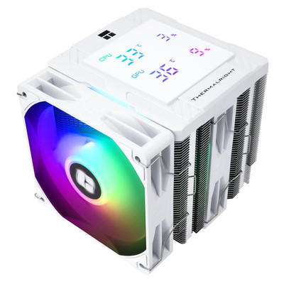 Thermalright Peerless Assassin 120 Digital ARGB White CPU Cooler, Double Towers