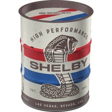 Shelby Spardose &Ouml;lfass Optik Metall 11,7 cm Premium Cobra Snake