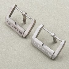 Nastro di ricambio fibbia ad ago Blancpain 18 mm 20 mm fibbia a perno cinquanta piedi