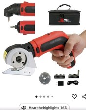 electric scissors and screwdriver